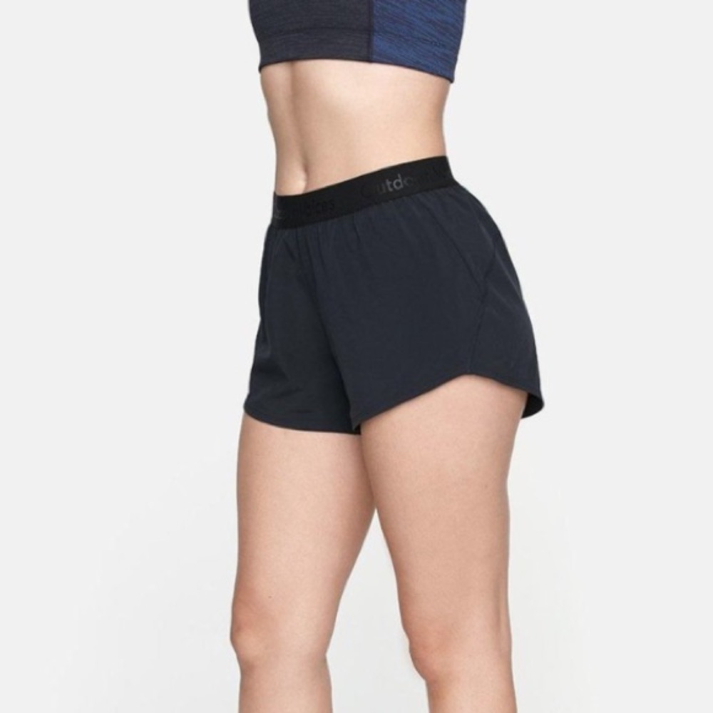 Outdoor Voices Black Athletic Shorts